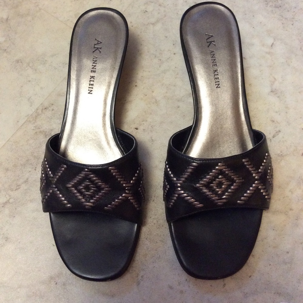 Ann Klein Mataos Sandals Slides